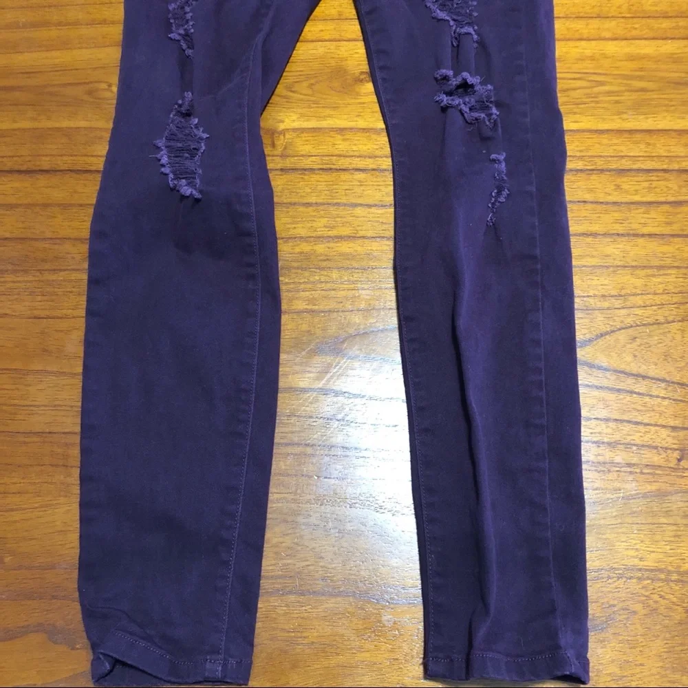 Cello distressed skinny jeans